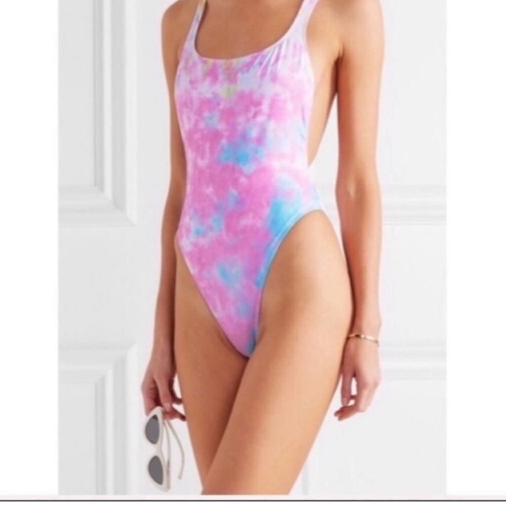 Solid and Striped / RE/DONE one piece swim suit